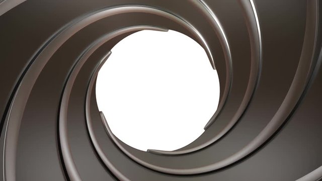 gun barrel rotate