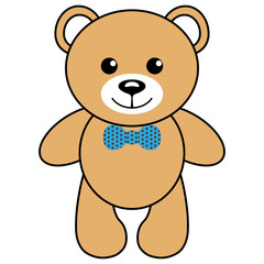 Obraz premium Toy bear boy