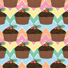 Cakes pattern