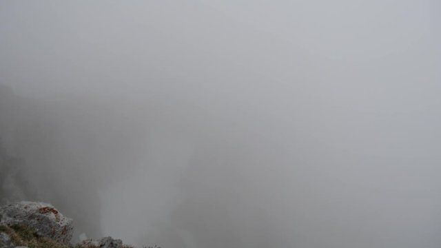 Cielo di montagna time lapse