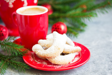Vanillekipferl cinnamon cookies for Christmas