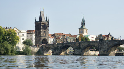 Fototapeta na wymiar Karlsbrücke Prag