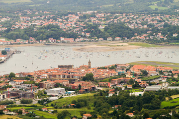 Coast view in the Basque country