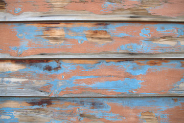 old painted wood texture peeling grunge surface background