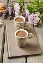 Two cups of coffee