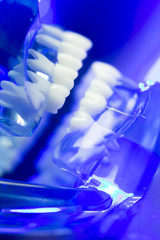 Fototapeta na wymiar Dental teeth clinical model