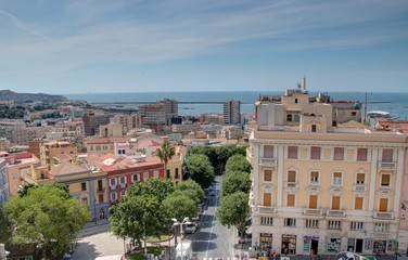 Cagliari capitale de la Sardaigne en Italie