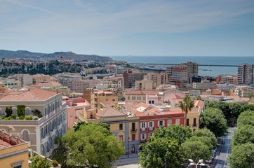 Cagliari capitale de la Sardaigne en Italie