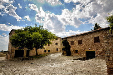 Obraz premium Spanish destination, Medinaceli, historic town
