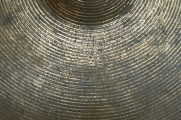 cymbal top view