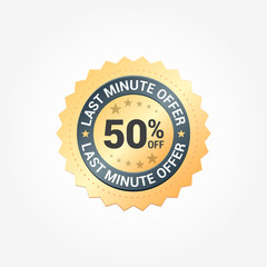 Last Minute Offer 50% Off Medal