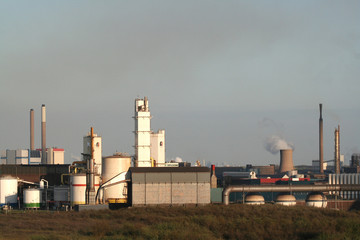 Fototapeta na wymiar Tata Steel, Corus en Blast furnaces