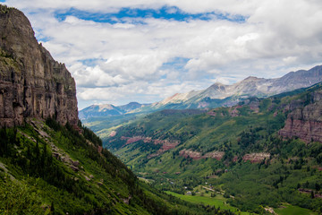 Naklejka premium Telluride z gór