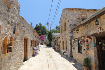 Street in Old Datca, Mugla, Turkey