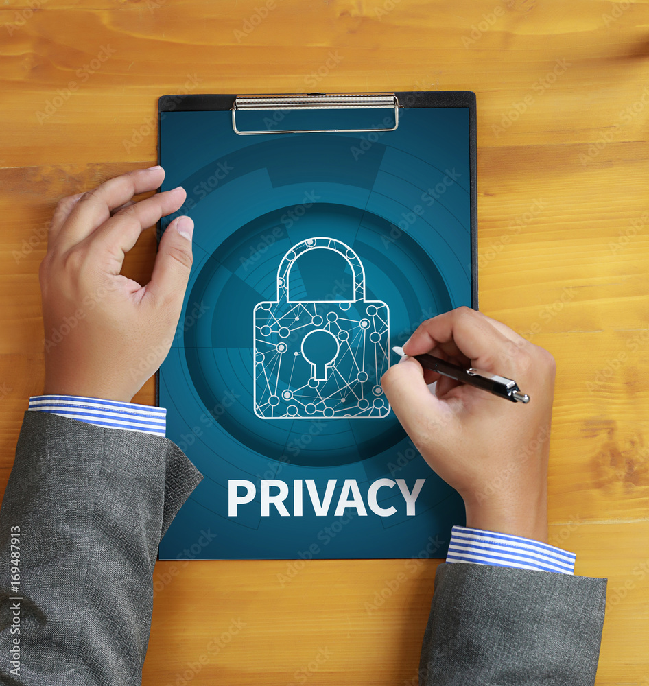 Poster privacy access login performance identification password passcode and privacy