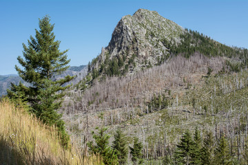 Obraz premium Collier Butte in the Kalmiopsis Wilderness