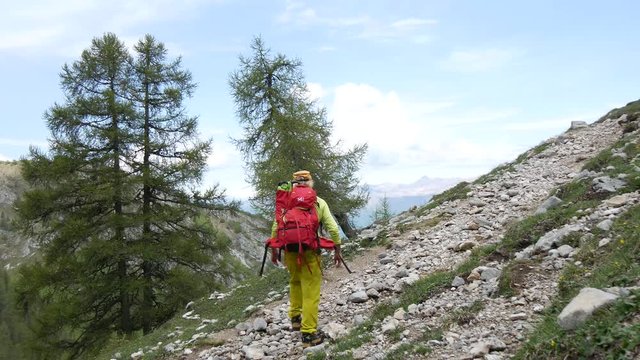 Io e il mio cane in montagna