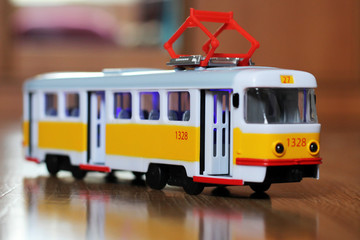 The Yellow Lisbon tram.