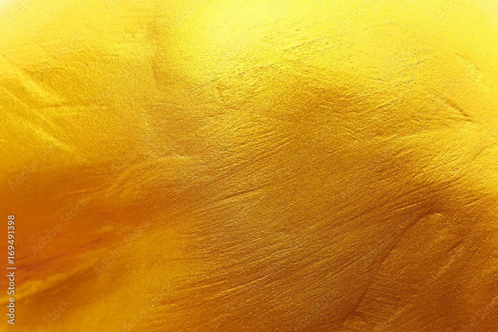 Poster gold cement and concrete texture for pattern and background