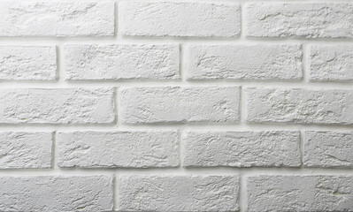 White brick wall