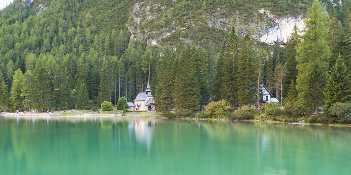 Lake Braies, Braies - Bolzano province , Trentino Alto Adige Italy