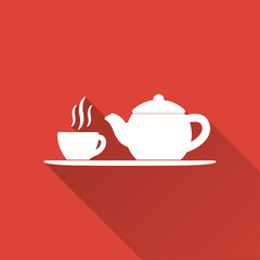 Tea - vector icon.
