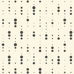 Seamless Dots Texture. Minimal Circle Wallpaper