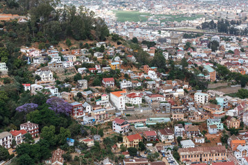 Antananarivo cityscape, capital of Madagascar