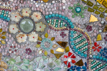 the ceramic broken wall