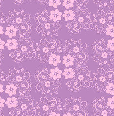  background with a pattern flowers, seamless