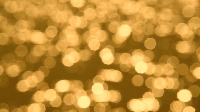 out of focus bokeh on the sea