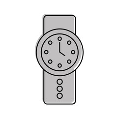 handle time clock isolated icon vector illustration design