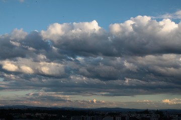 Obraz premium panorama and cloudy skay