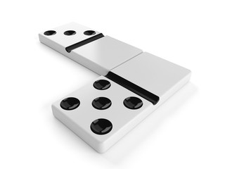 Blank domino