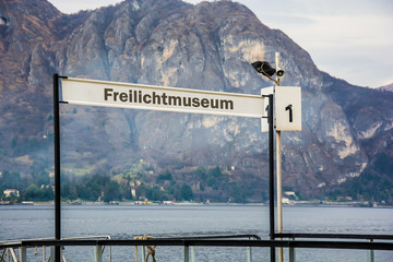 Schild 234 - Freilichtmuseum - obrazy, fototapety, plakaty