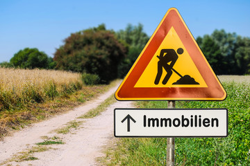 Schild 255 - Immobilien