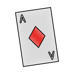 poker card isolated icon vector illustration design