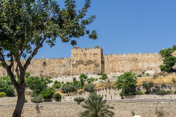 The Golden Gate in Jerusalem, Israel