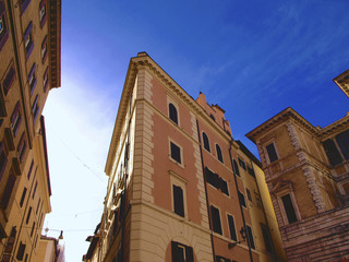 Fototapeta na wymiar Buildings of Rome