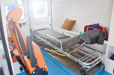 Car ambulance inside © Stanisic Vladimir