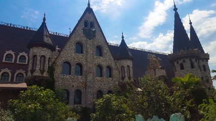 Fototapeta premium In love with the wind, The Castle of Ravadinovo - Bulgaria