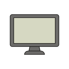 Computer screen symbol icon vector,illustration graphic design