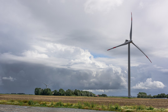 Unwetterlage an der K&uuml;ste