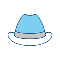 Vintage male hat icon vector,illustration graphic design
