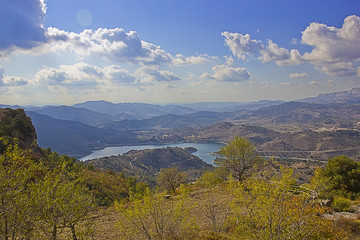 Siurana swamp (Tarragona, Spain), in the autumn