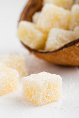 Coconut turkish delight - rahat lokum