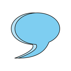 Bubble speakbox symbol icon vector illustration graphic design
