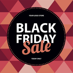 black friday sale card