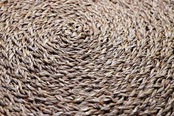 Wicker whirl woven pattern