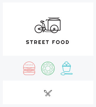 street food, food truck, restauration, rapide, ambulant, triporteur